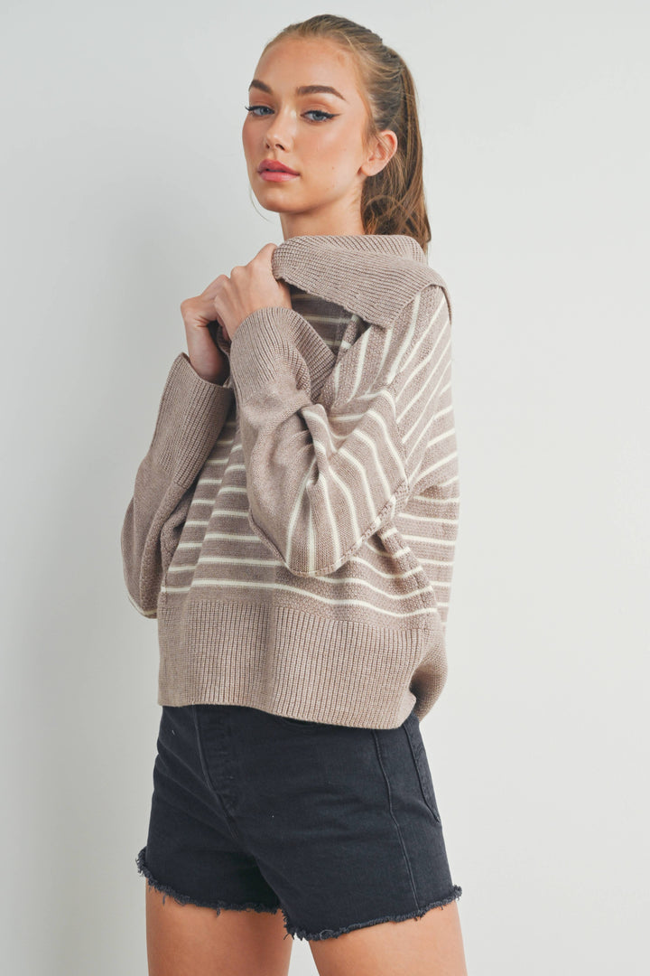 The Birchwood Striped Sweater