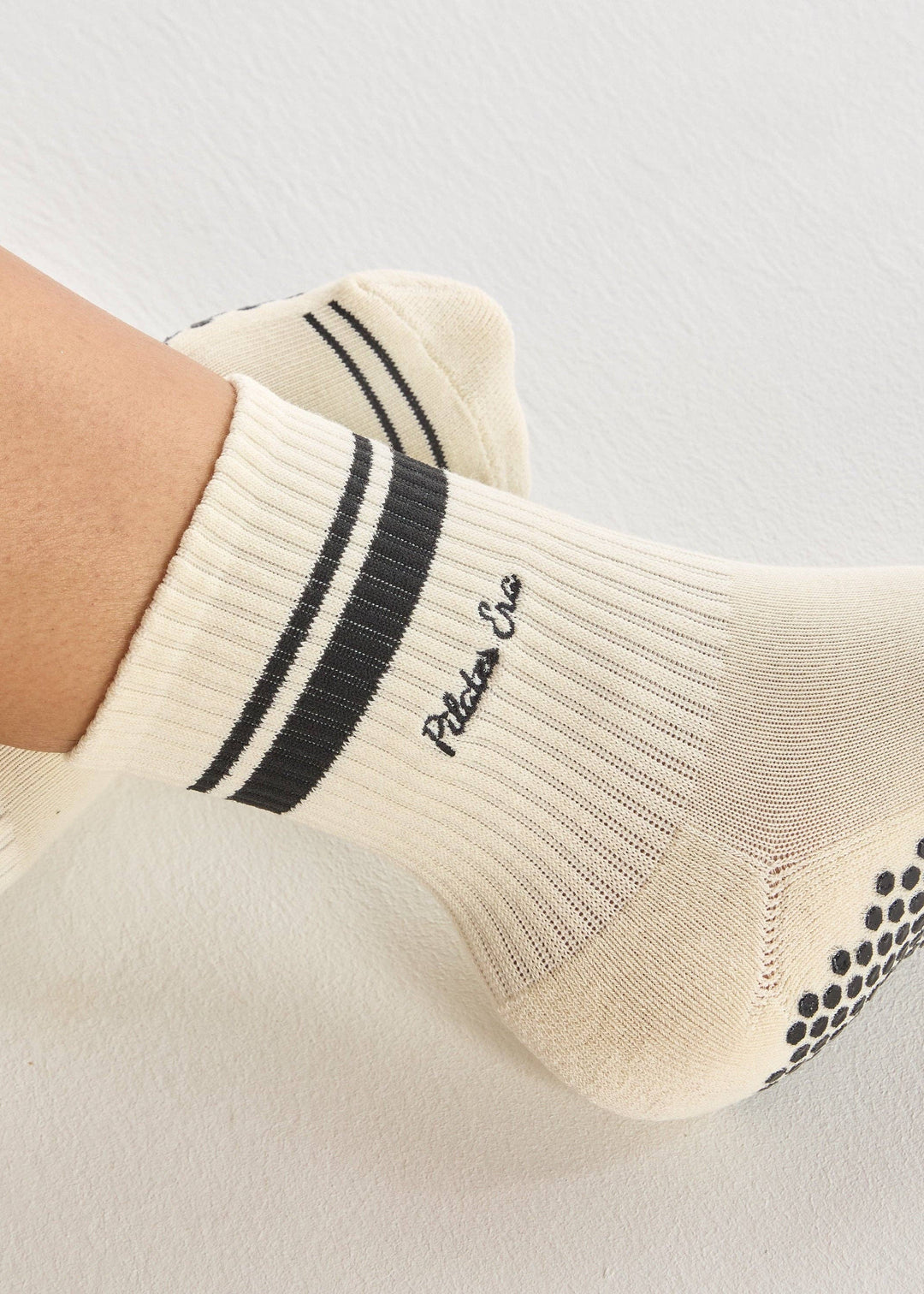 The Pilates Era Grip Sock in Black