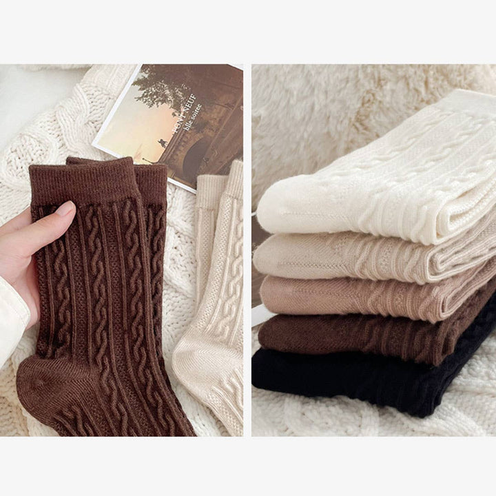 Cashmere Socks Light Coffee