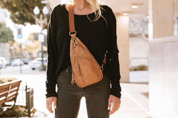 Tasha Sling: Camel