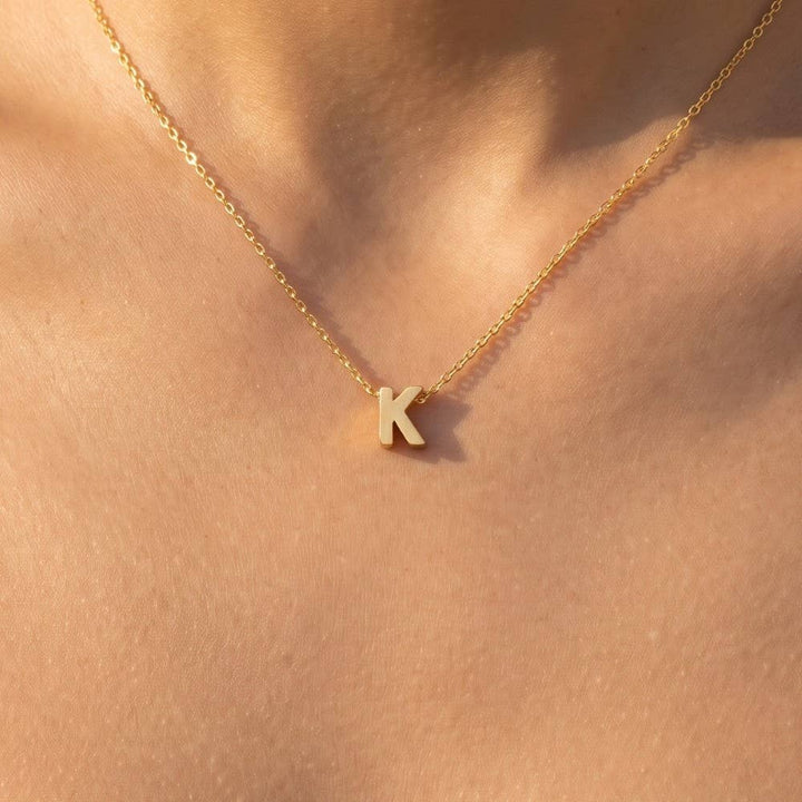 Initial Pendant Necklace