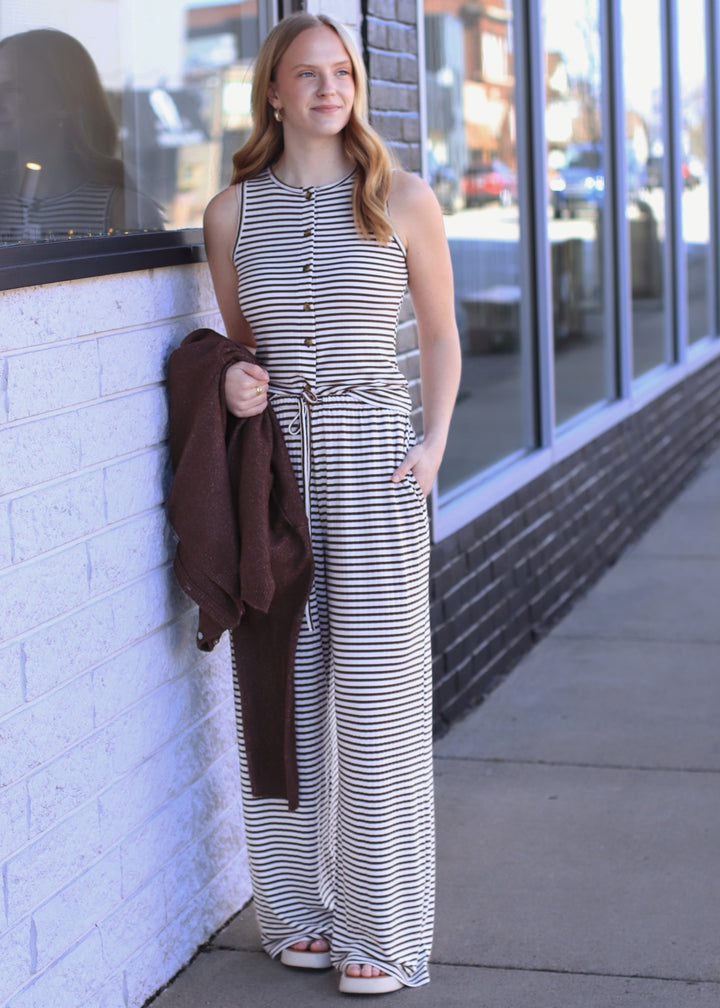 Teddy Stripe Pants