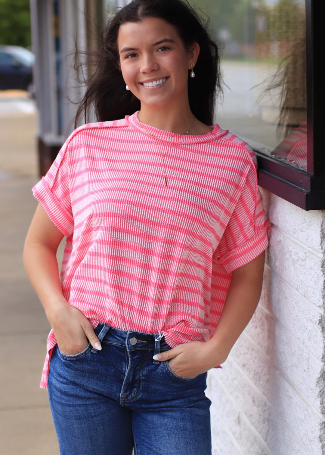 The Petalmark Stripe Top