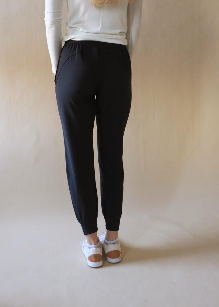 Butter Soft Joggers in Black