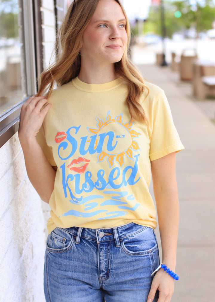 The Sun-Kissed Script Tee