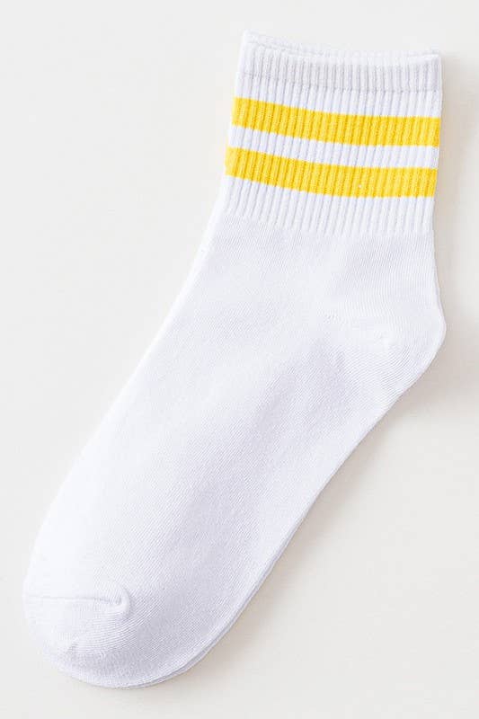 BASIC DAILY CASUAL SOCKS  KHAKIBLACK
