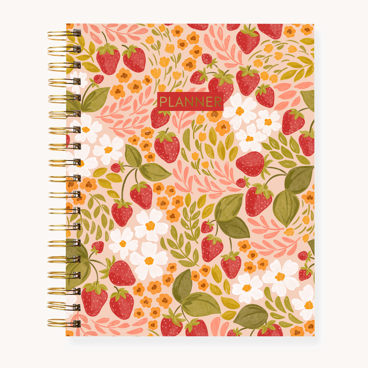 Floral Undated Planner