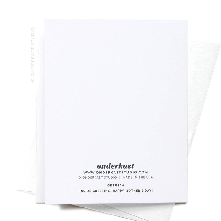 No. 1 Mom Ever Perfume Bottle Greeting Card