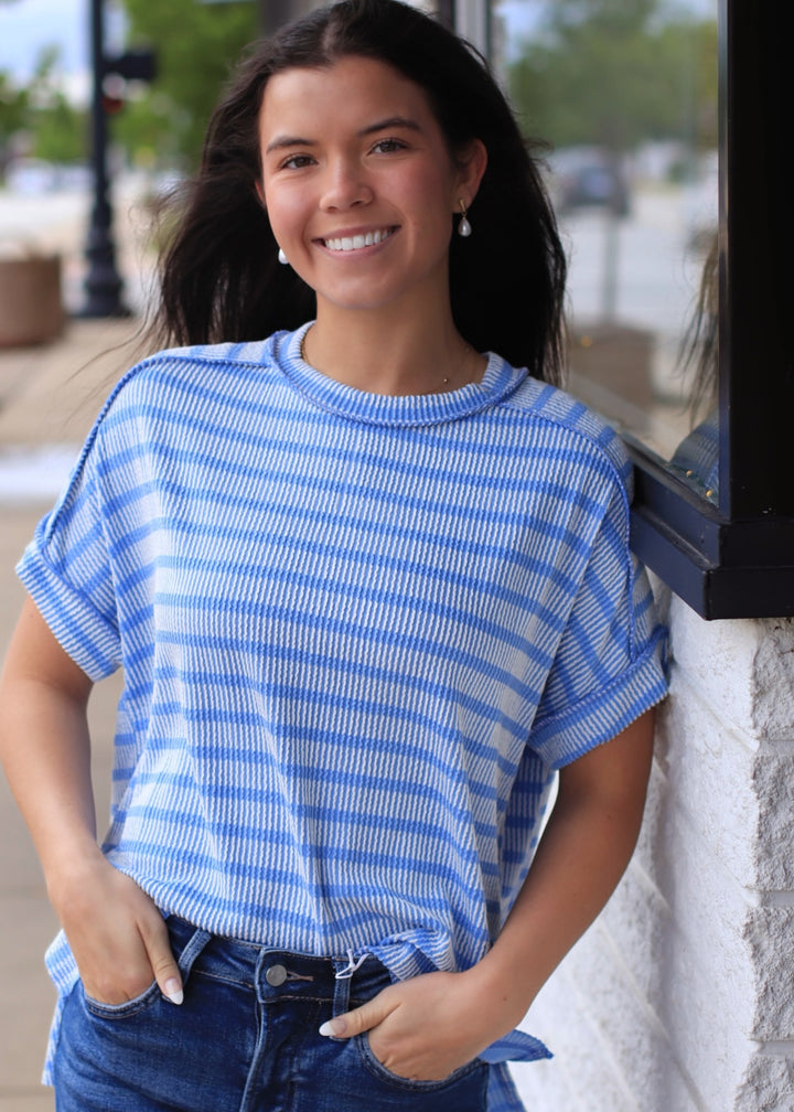 The Skye Ridge Stripe Top