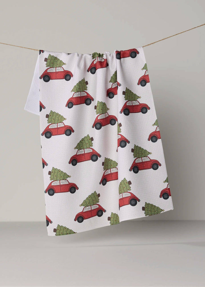 Merry Miles Tea Towel - Holiday 2026