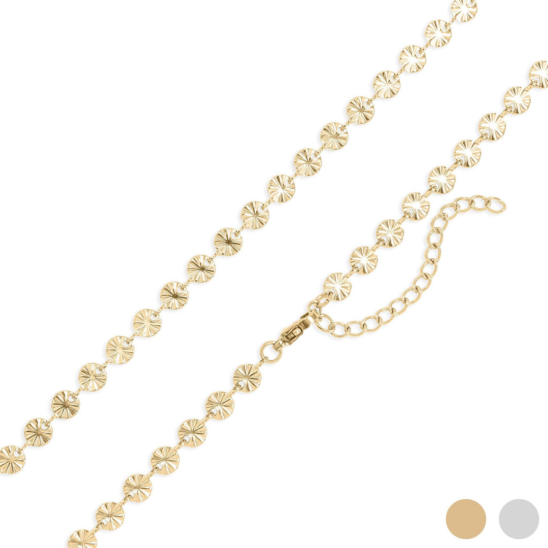 The Sunburst Chain Necklace