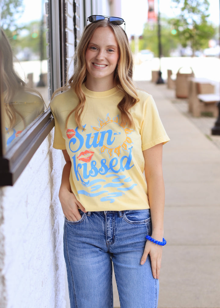 The Sun-Kissed Script Tee