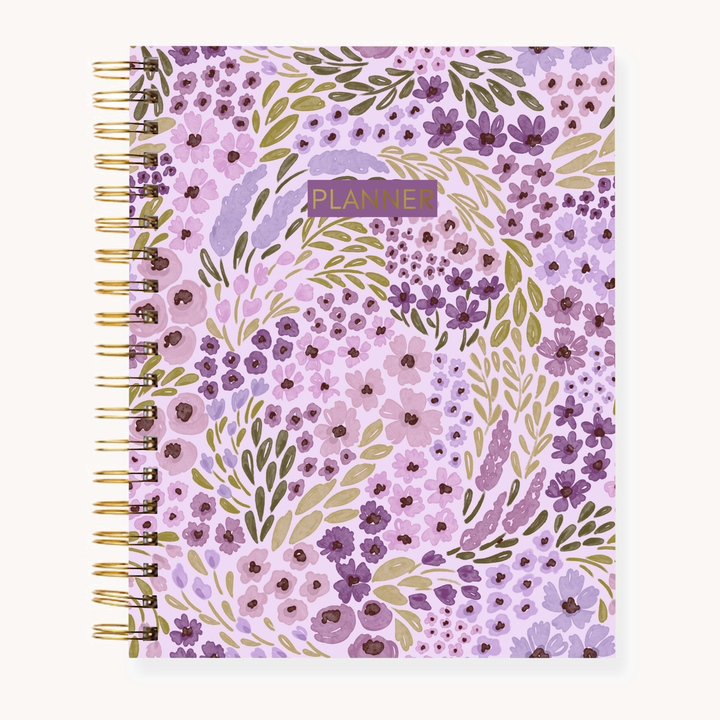 Floral Undated Planner