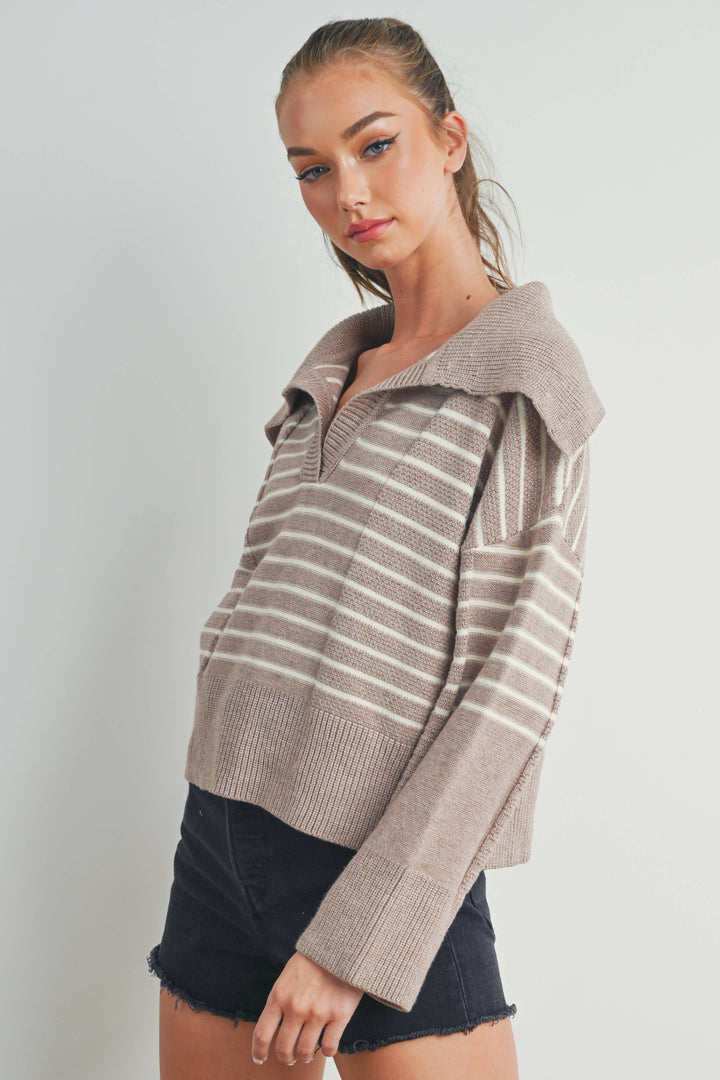 The Birchwood Striped Sweater