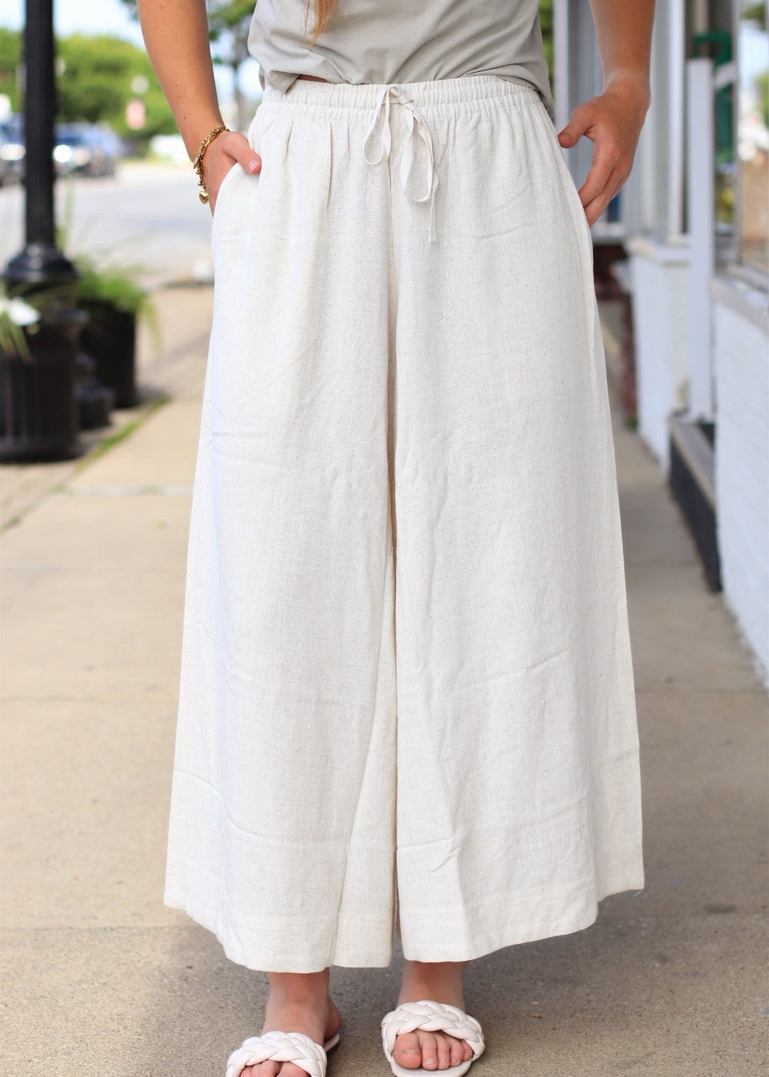 The Sandy Shore Palazzo Pants