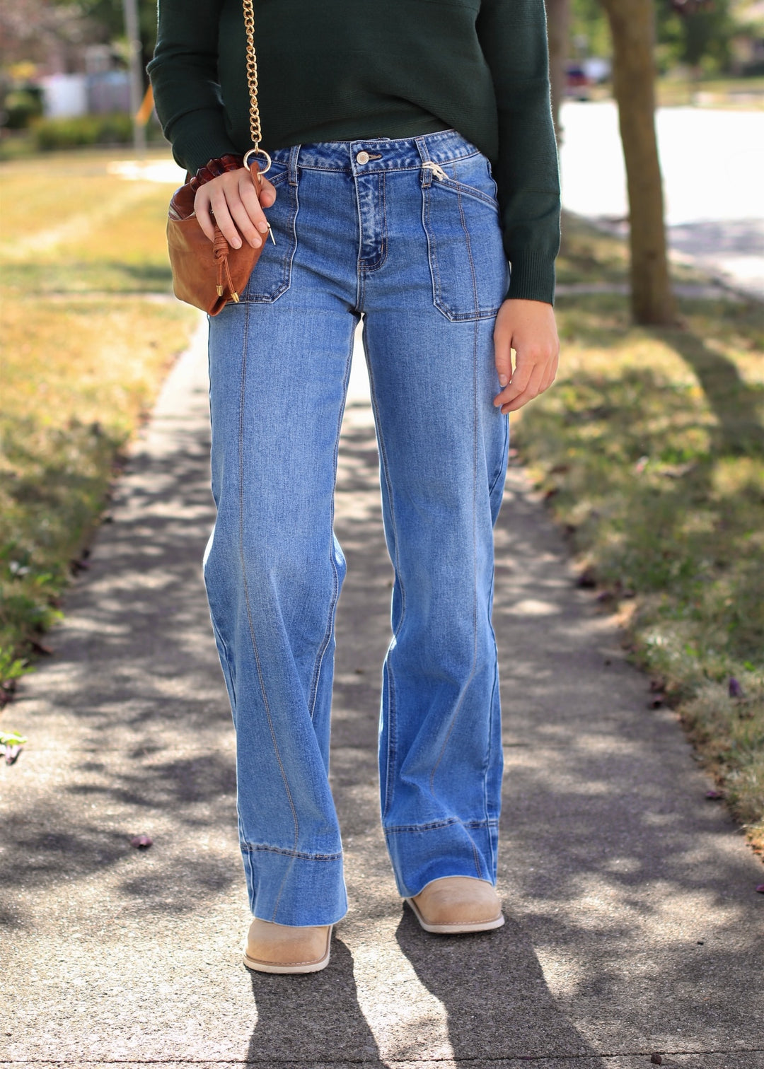 The Camino Wide Leg Jean