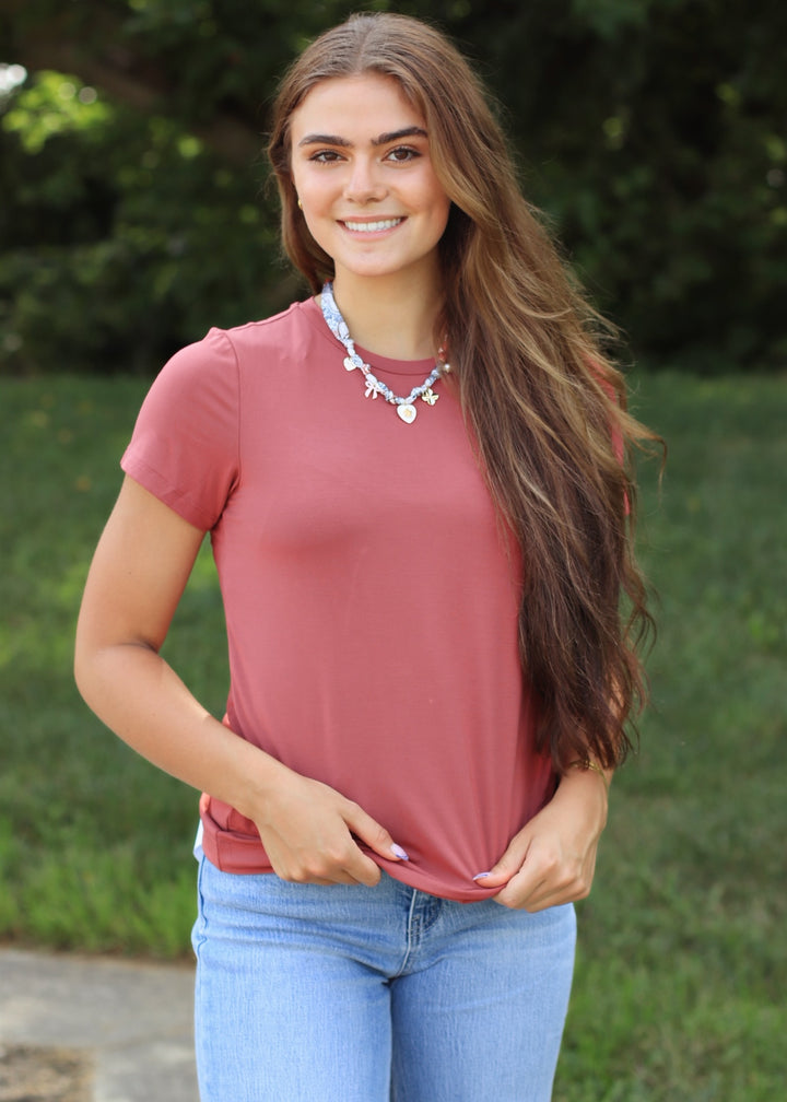 The Cloud Bamboo Tee in White