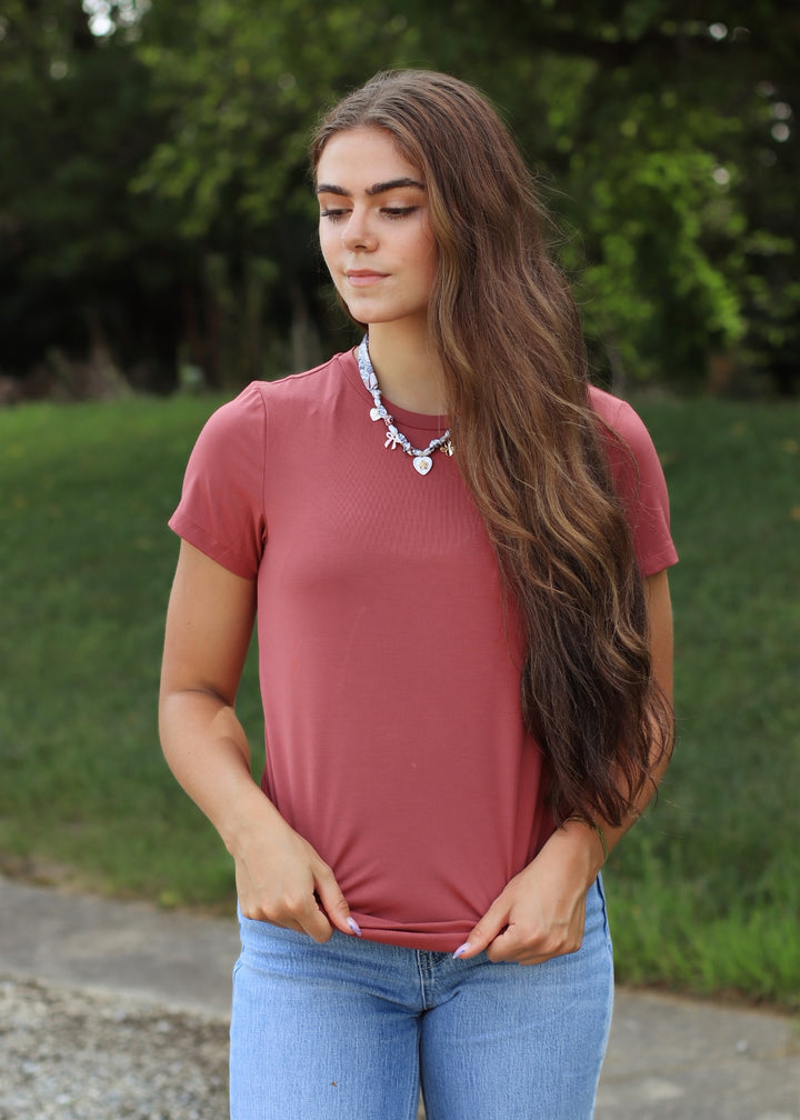 The Cloud Bamboo Tee in White