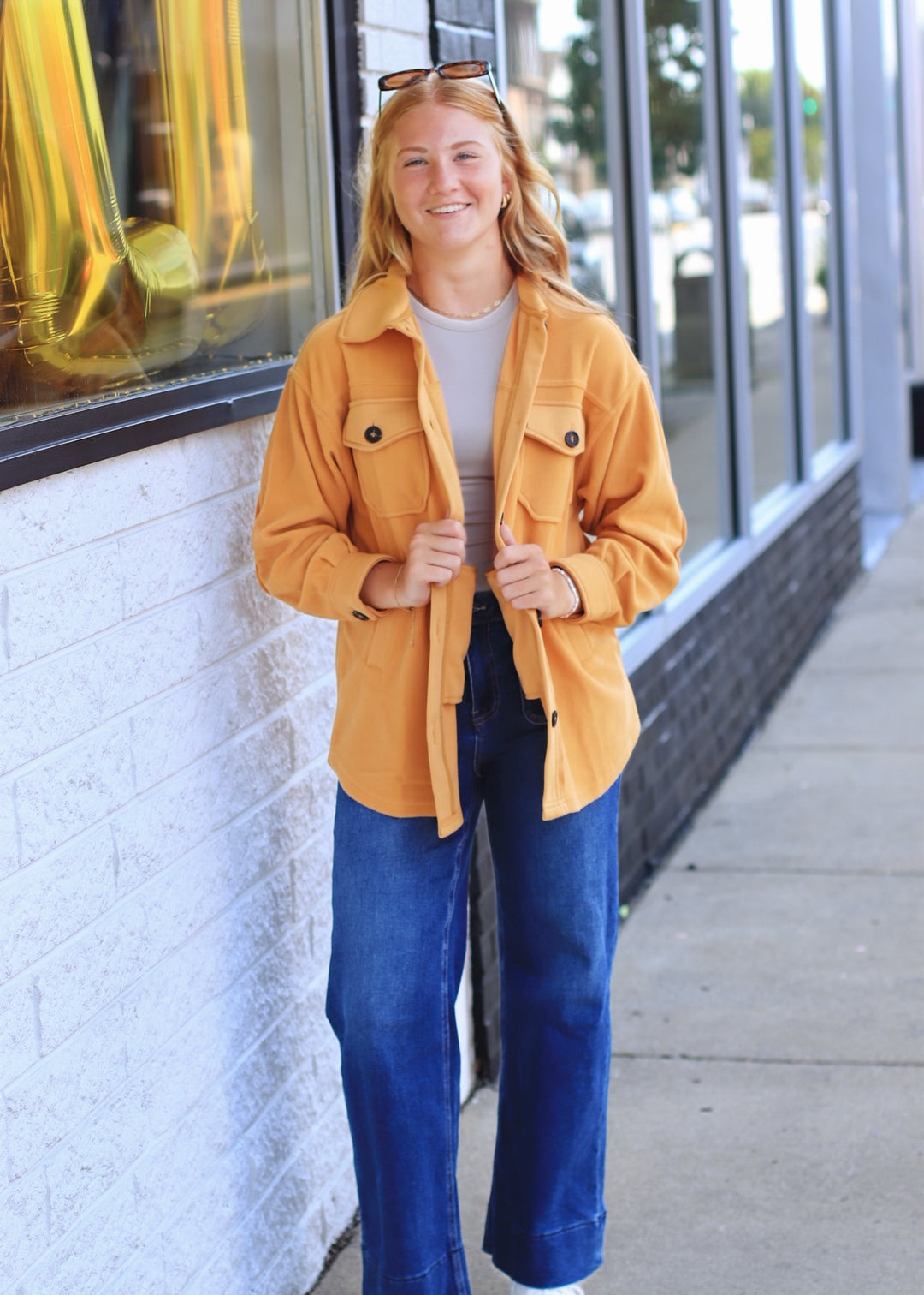 Honey Hue Fleece Jacket