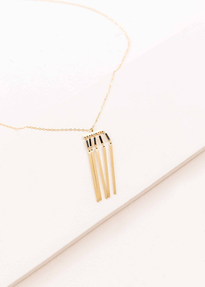 Golden Drape Necklace (14K)