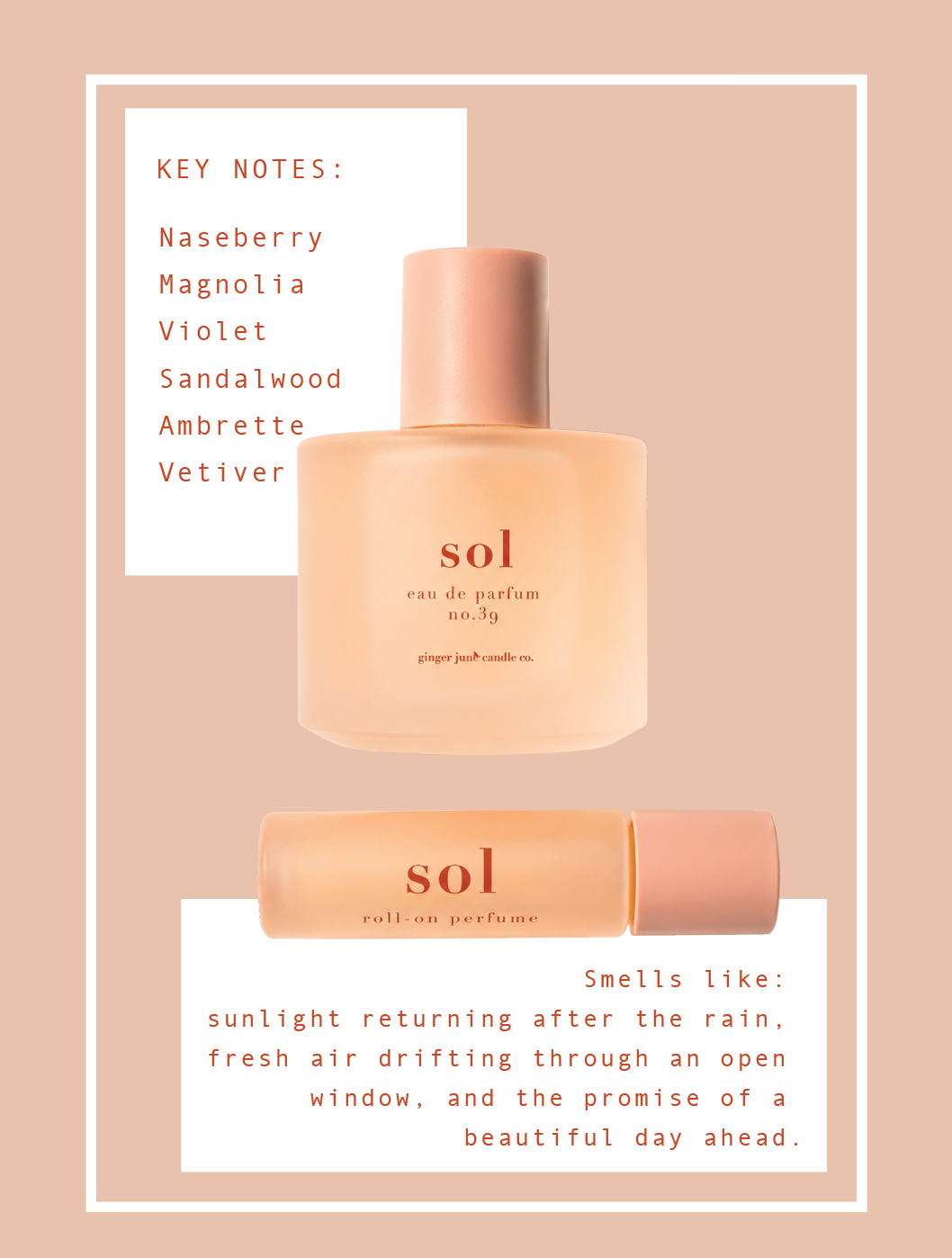 No. 39 Sol • Classic Clean Perfume