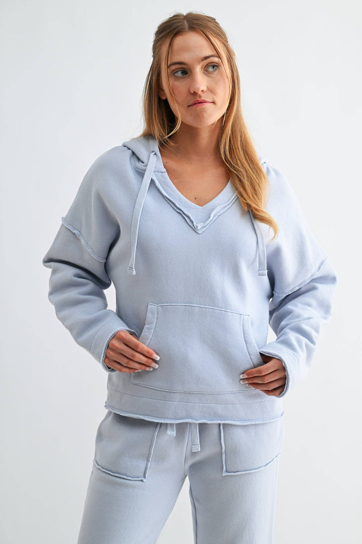 Malibu Air Cotton Hoodie in White