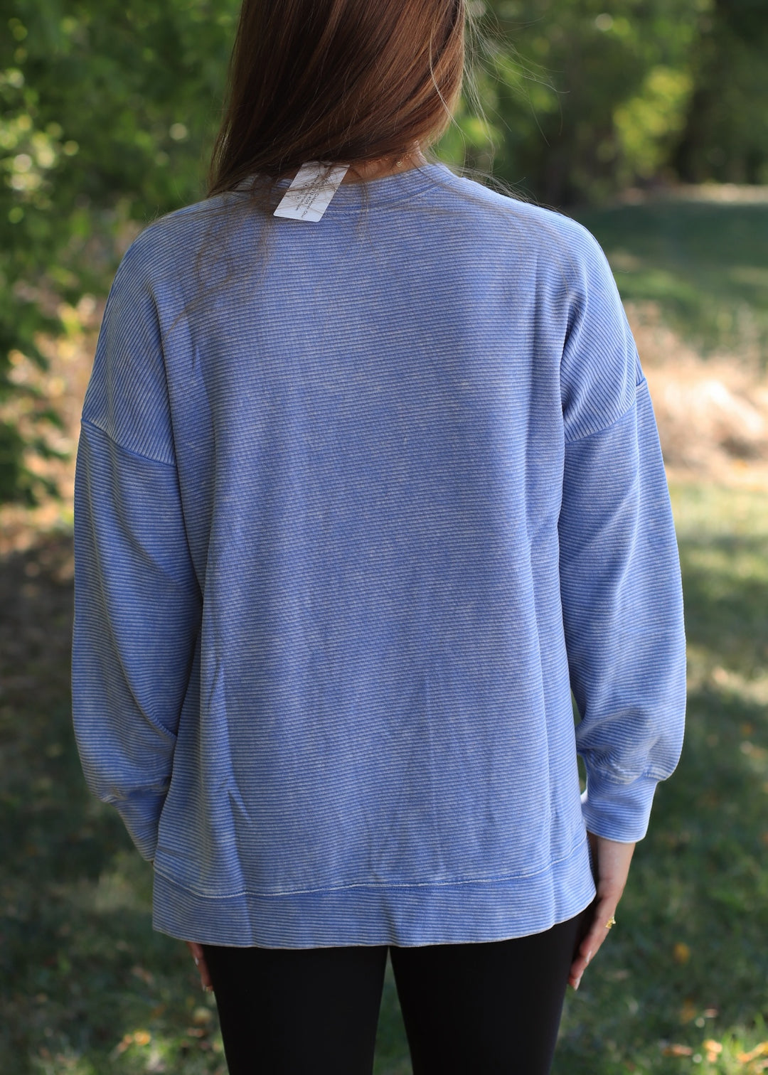 Periwinkle Rose Pullover
