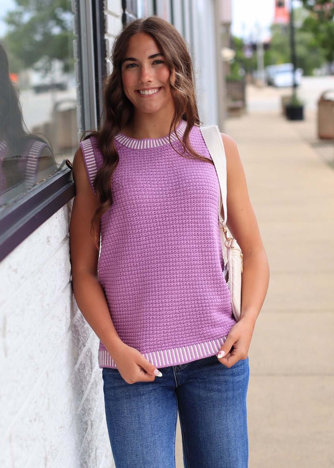 The Orchid Lane Sweater Tank