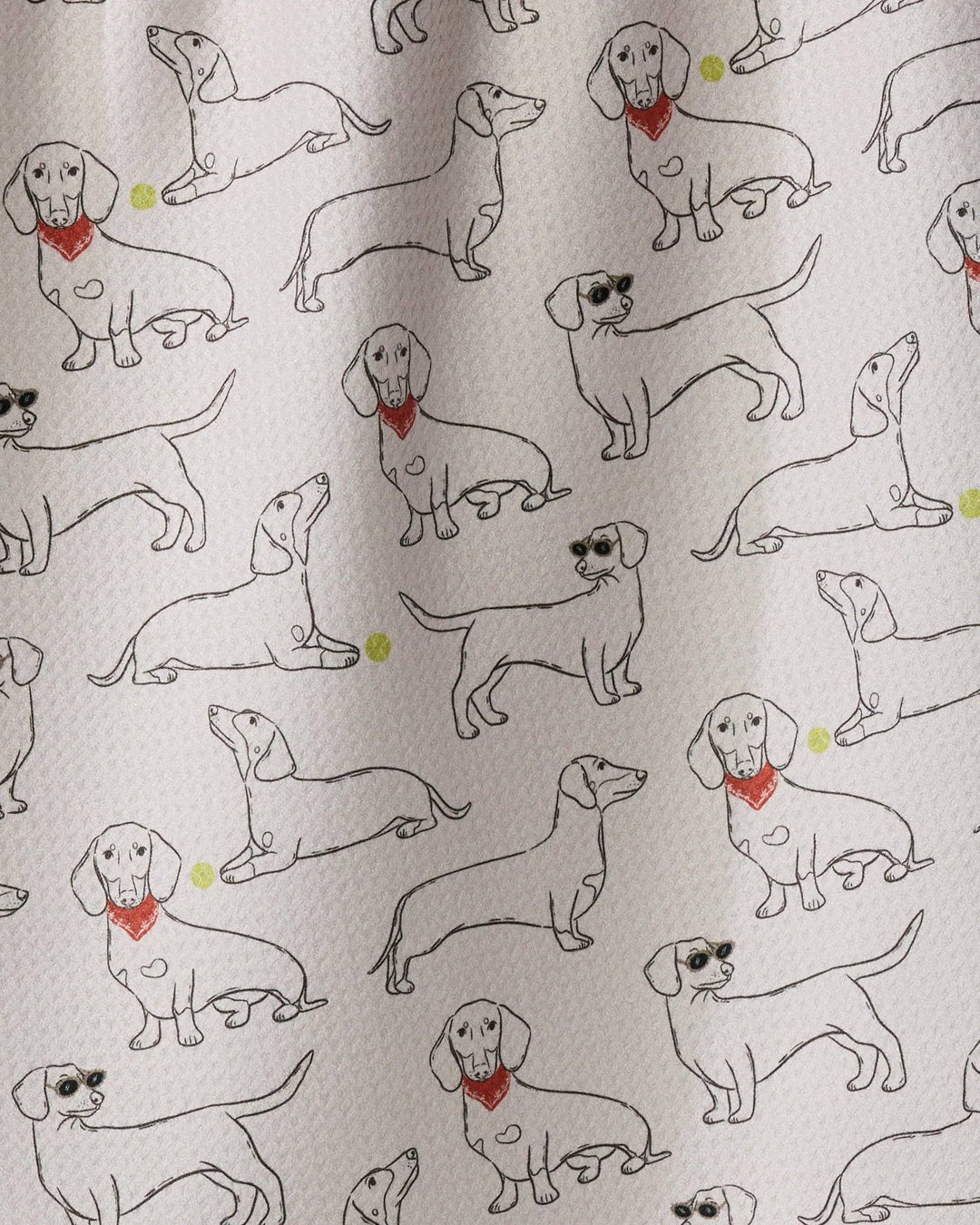 Doxie Pals Tea Towel