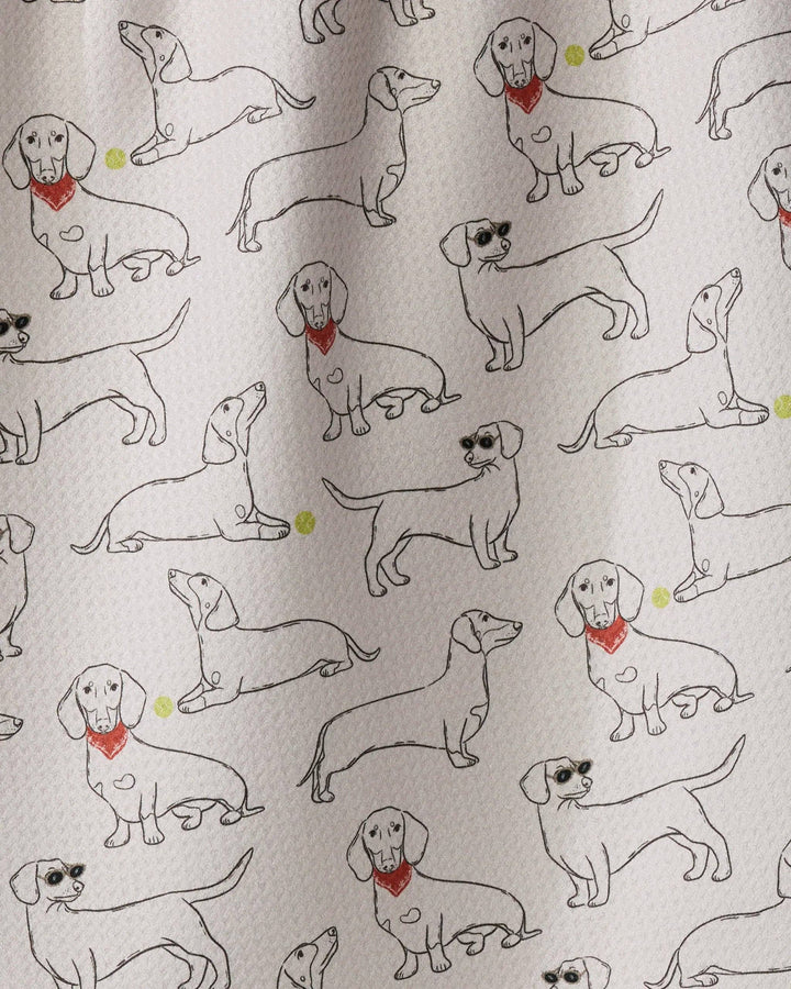 Doxie Pals Tea Towel