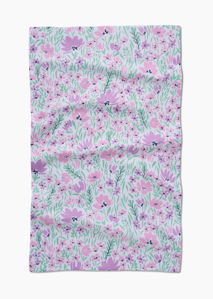 Spring Fleur Blooms Tea Towel
