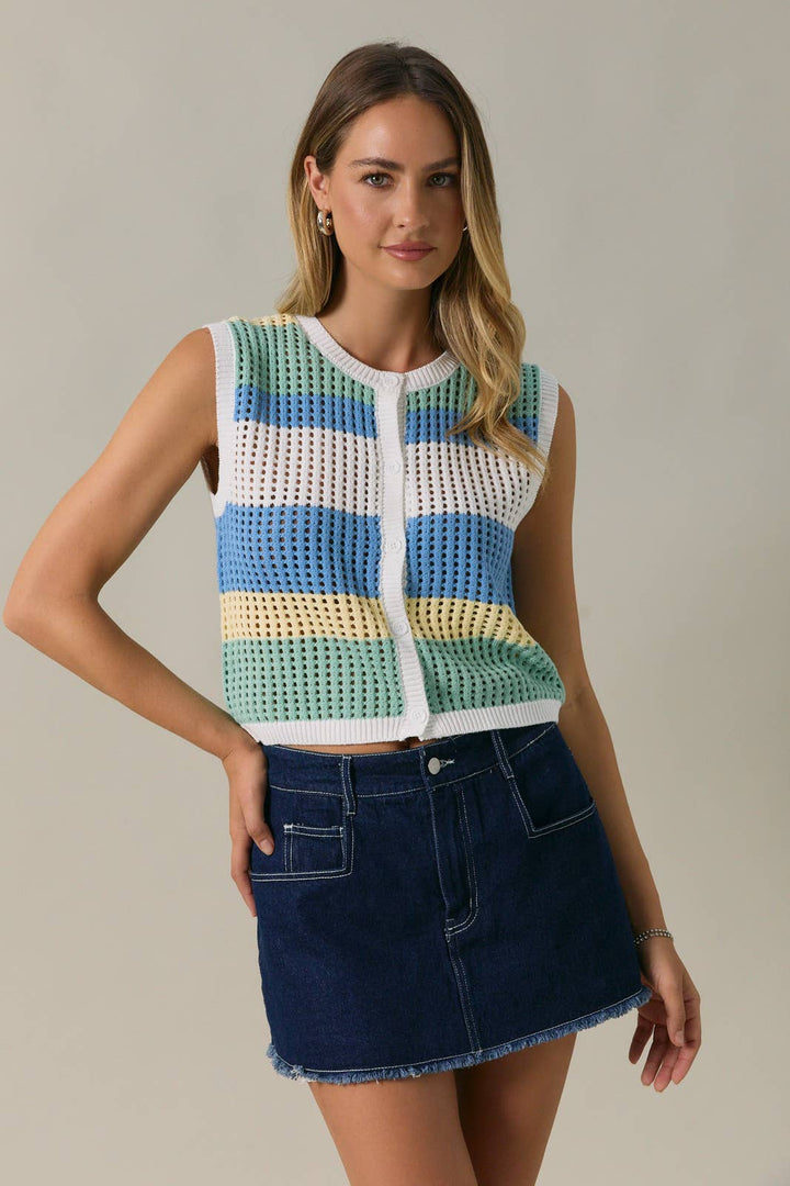 The Summer Mosaic Top