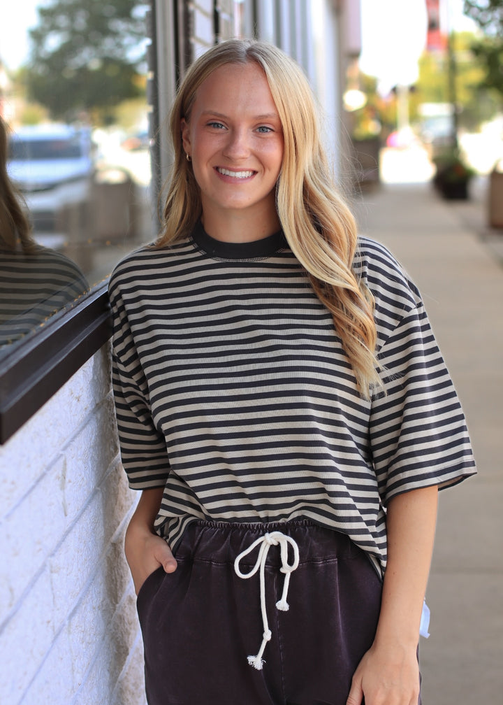 Latitude Striped Tee