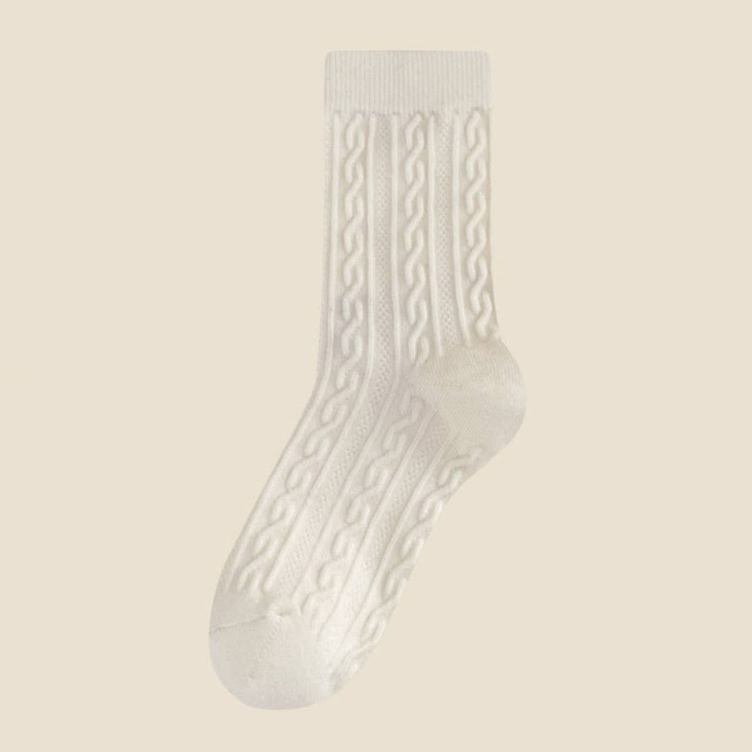 Cashmere Socks Light Coffee