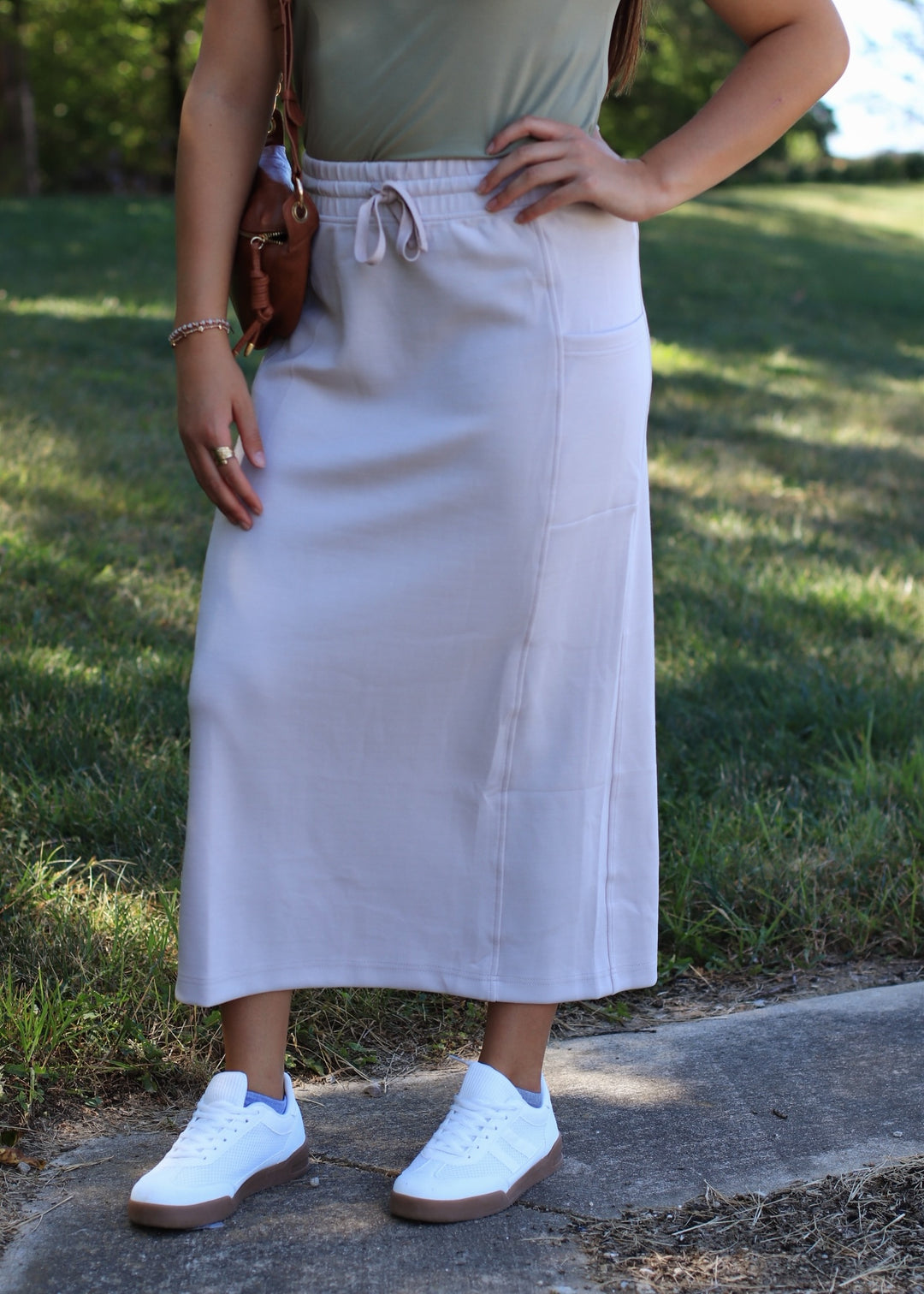 CloudSoft Maxi Skirt