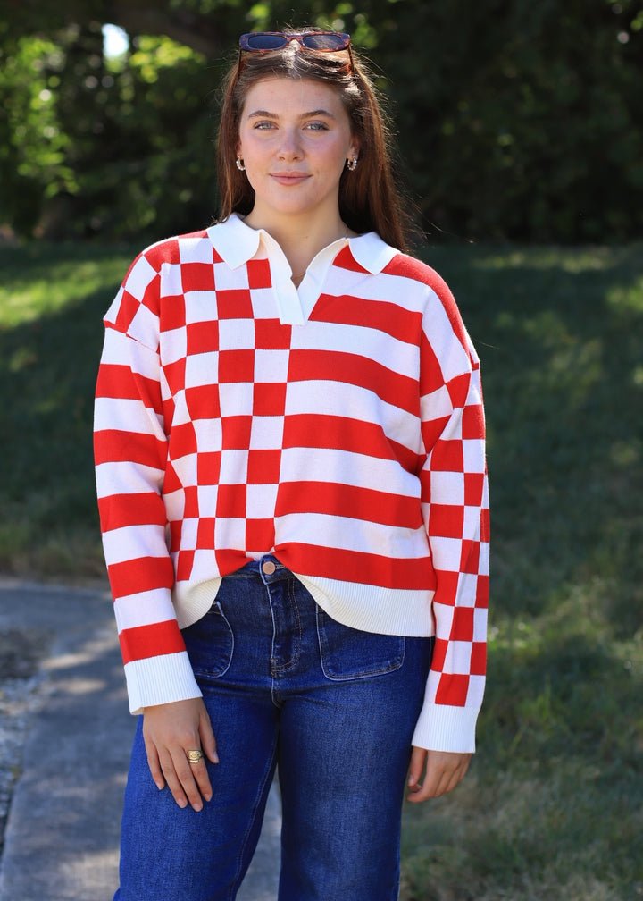 Bethany Collared Sweater