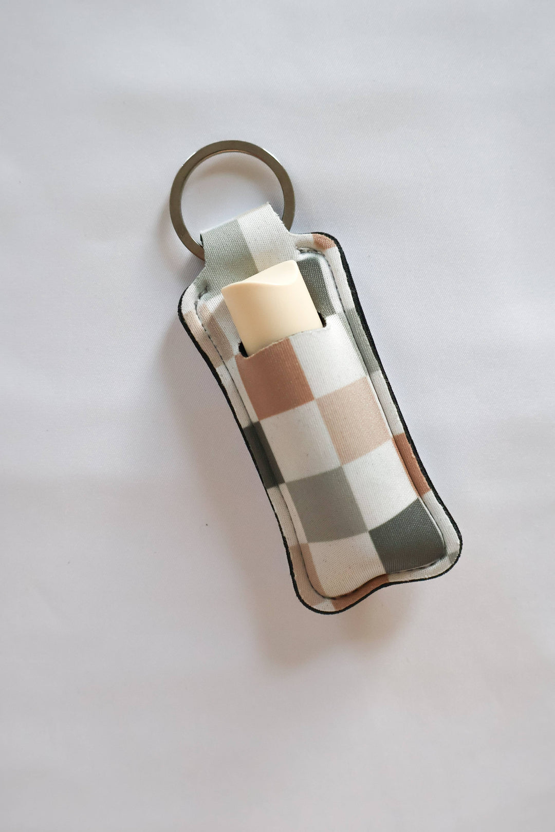 Chapstick Holder Keychain, Lip Balm & Stick Holder Keychain