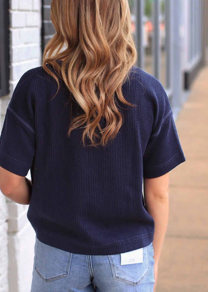 The Midnight Cove Boxy Top