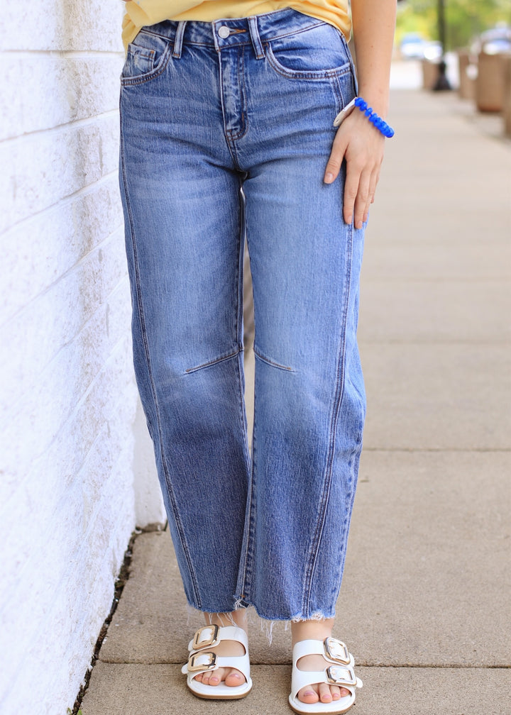 The Mercer Barrel Jean