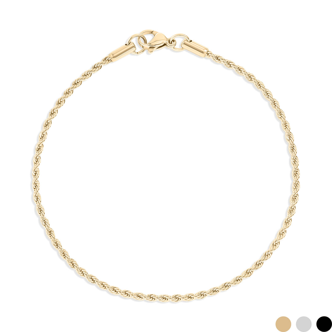 Classic Rope Chain Bracelet