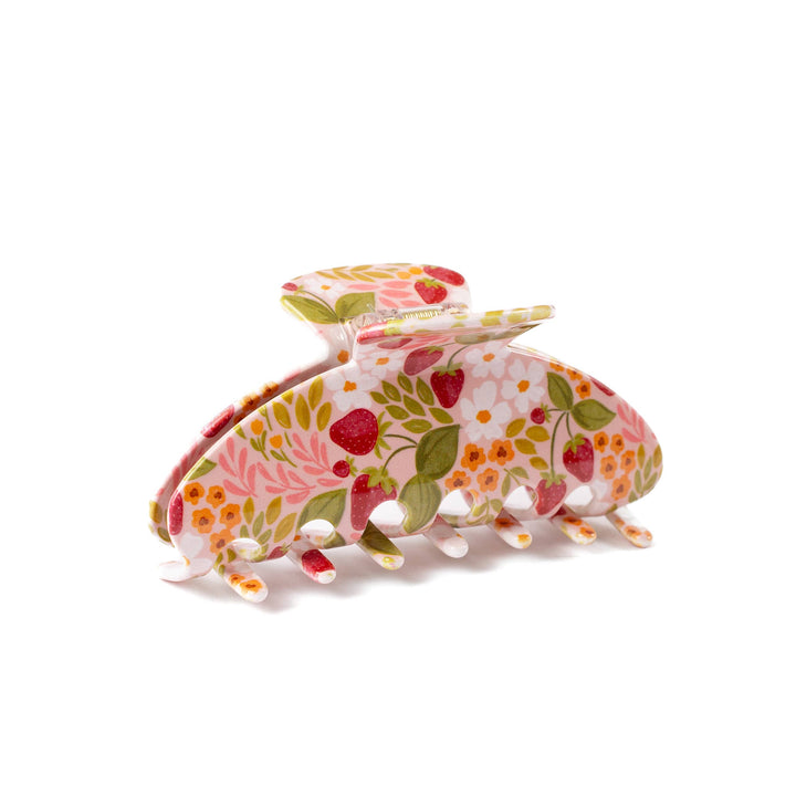 Floral Claw Clip
