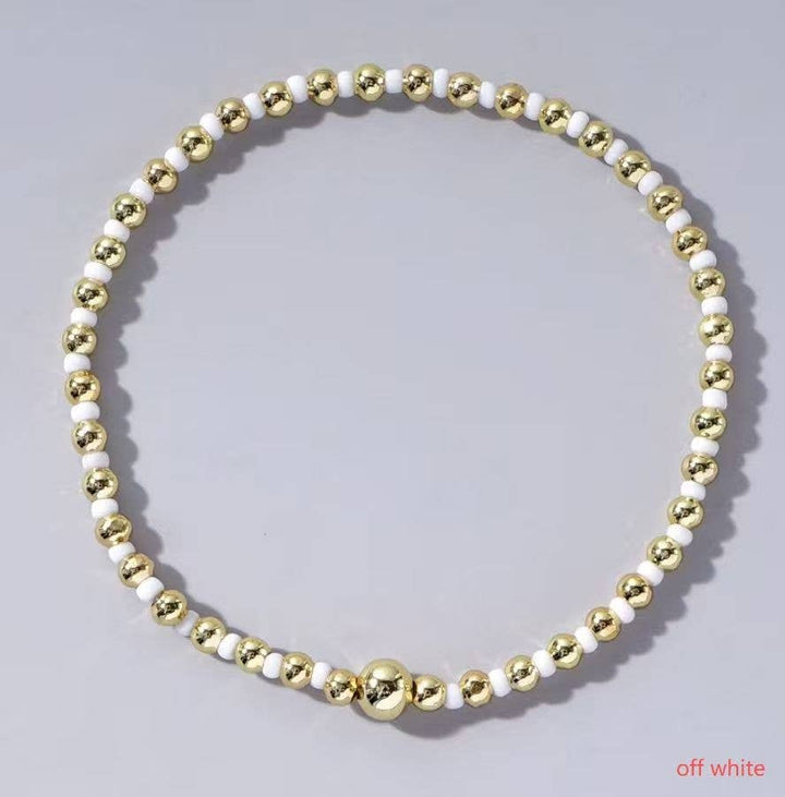 Boho Colorful Ball Beaded Bracelet