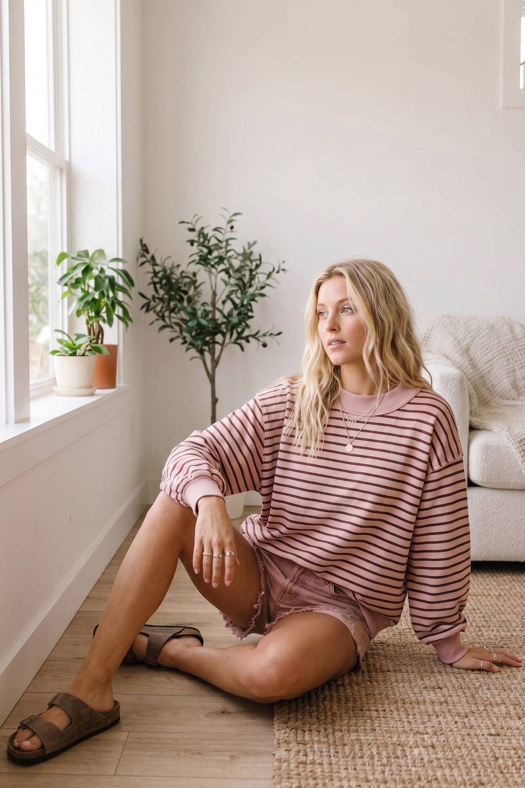 Strawberry Mocha Pullover