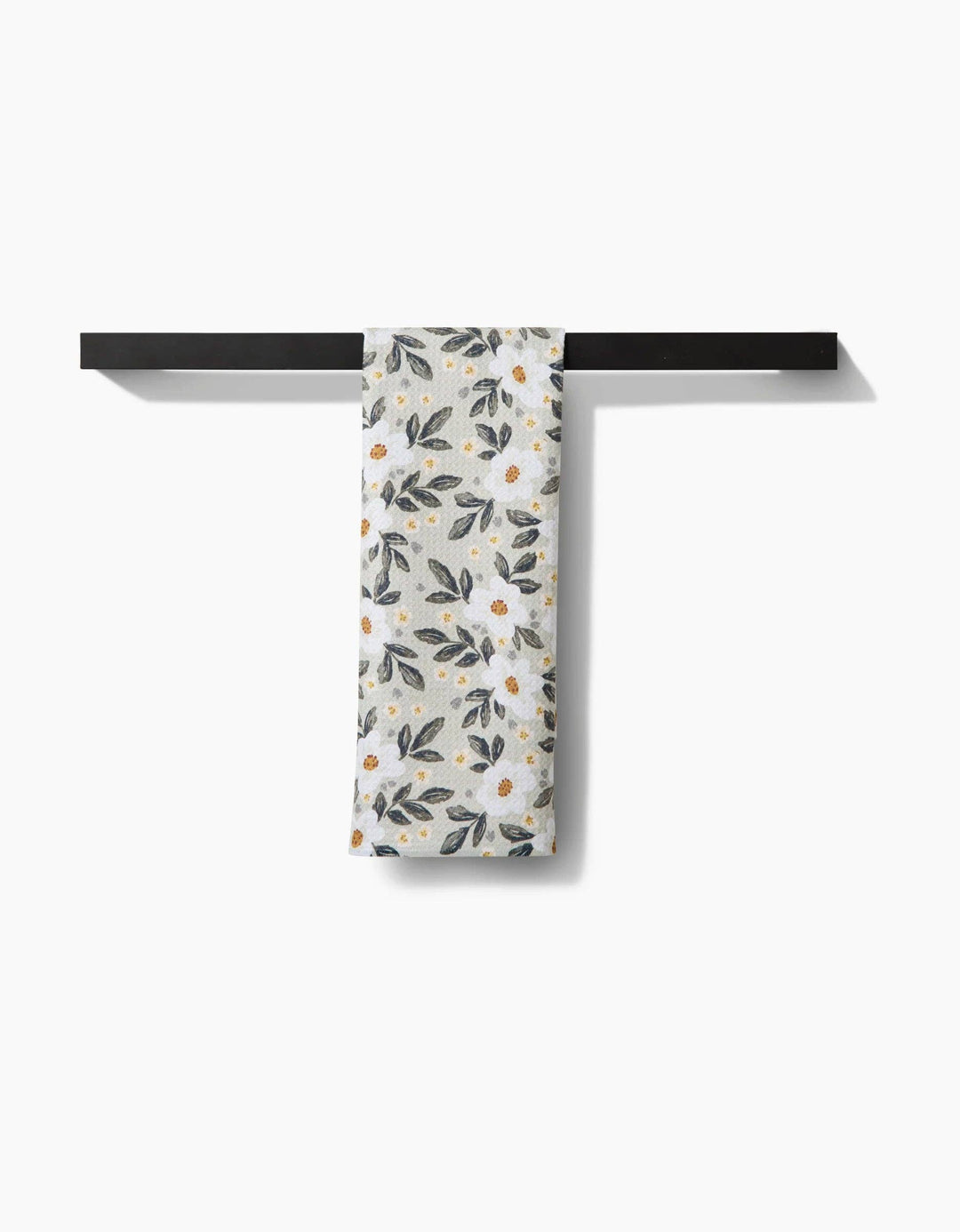Painted Spring Flowers Tea Towel