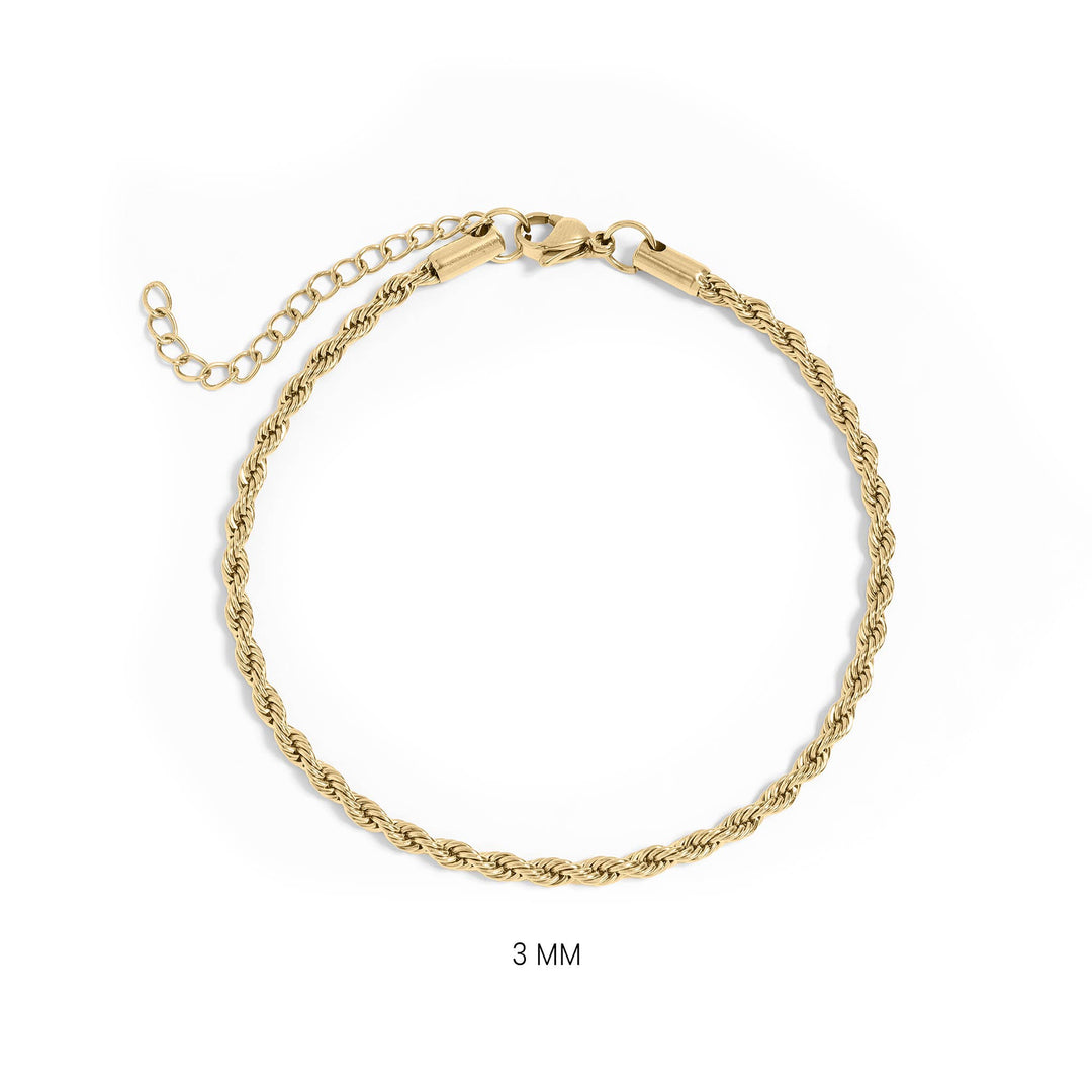 Classic Rope Chain Bracelet