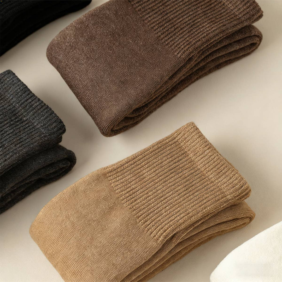 Thermal Fuzzy Wool Knee-High Winter Snow