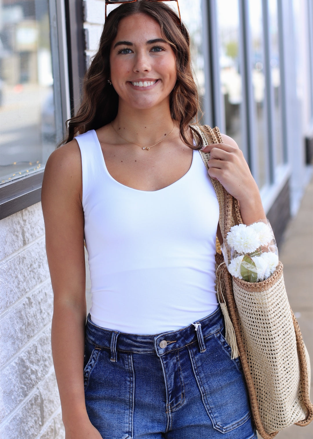 Clean Line Sweet Heart Tank