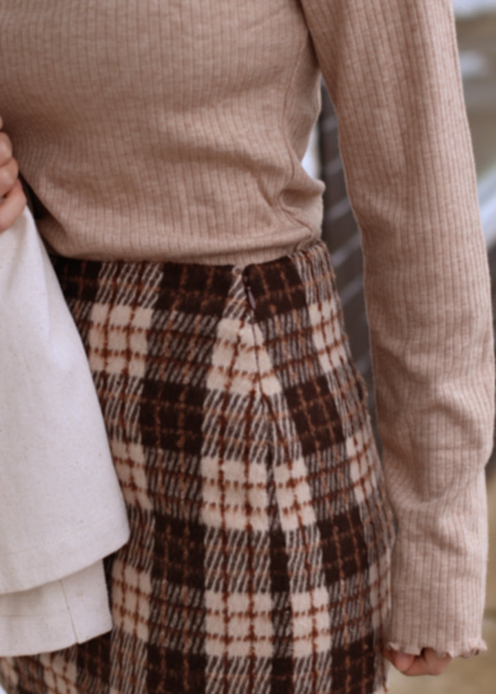 The Bronte Plaid Skirt