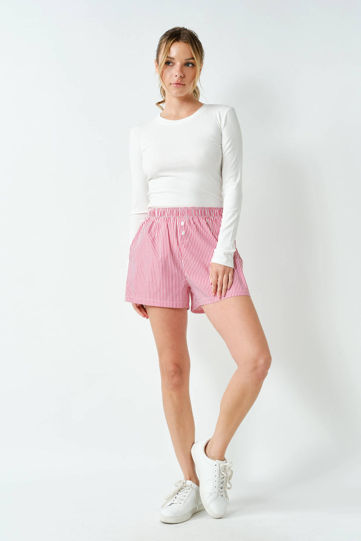 Breeze Stripe Boxer Short