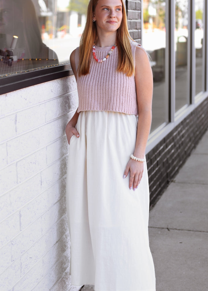 The Peach Sorbet Twofer Dress